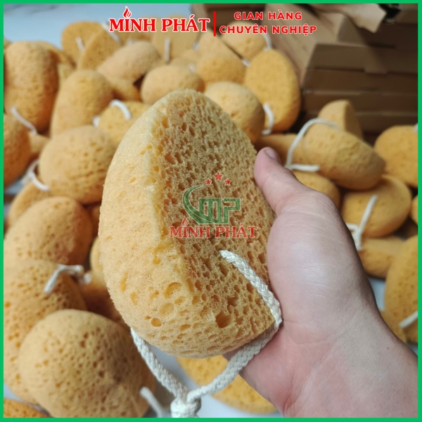 Miếng Tạo Vân Màu Cà Phê 15,5cm Minh Phát Bọt Biển Sơn Hiệu Ứng