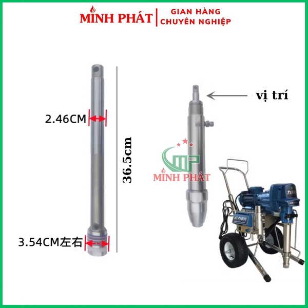 phụ kiện máy phun bột thủy lực 2030