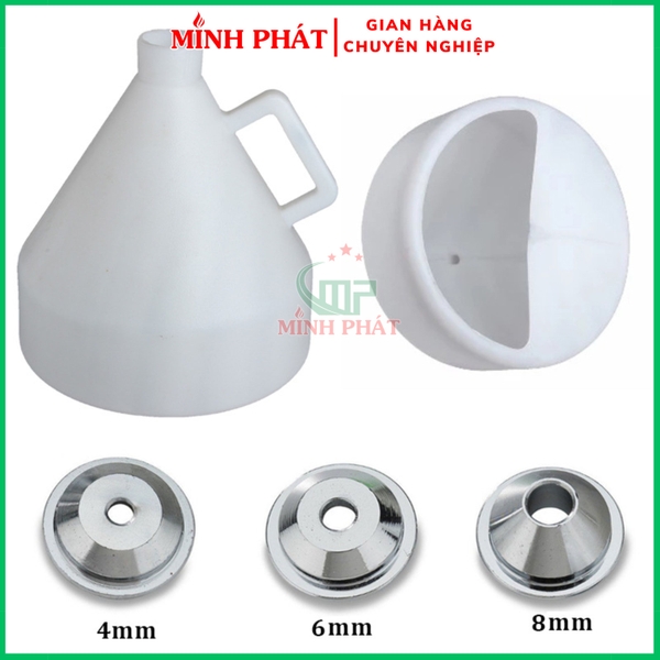 phễu phun giả đá cova Minh Phát dung tích 6L
