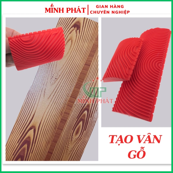 Bộ Dụng Cụ Tạo Vân Sơn Giả Gỗ Cao Su Tự Nhiên MS-3 Minh Phát
