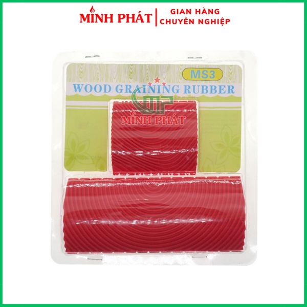 Bộ Dụng Cụ Tạo Vân Sơn Giả Gỗ Cao Su Tự Nhiên MS-3 Minh Phát