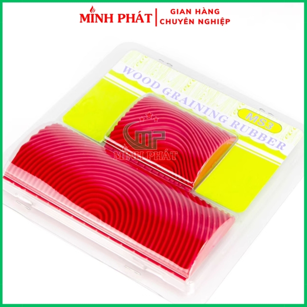Bộ Dụng Cụ Tạo Vân Sơn Giả Gỗ Cao Su Tự Nhiên MS-3 Minh Phát