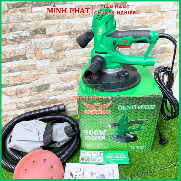 Máy Chà Tường Sơn Nước Dekmak 18cm Đèn Led