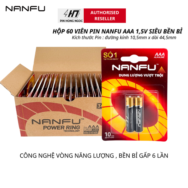 Pin Nanfu AAA hộp 60