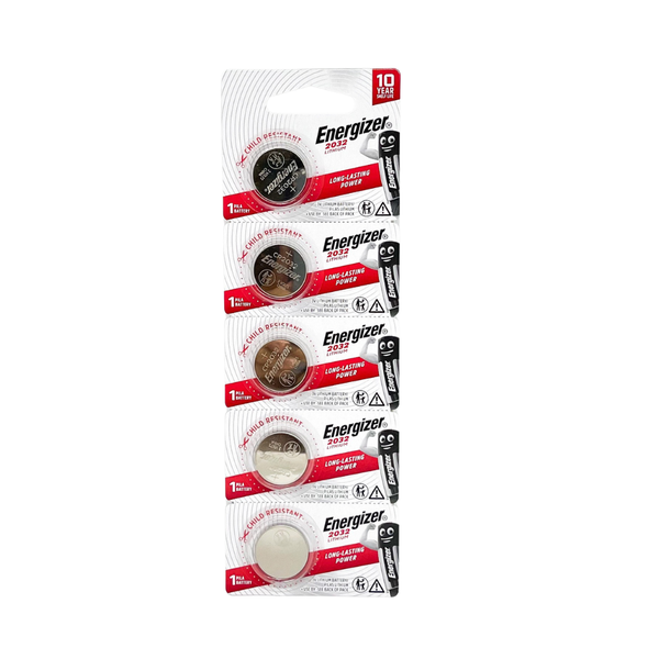 Pin Energizer CR2032 Lithium 3V 240mAh Chính Hãng - Vỉ 5 Viên