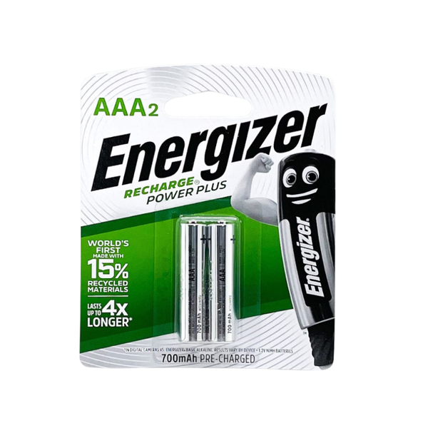 Vỉ 2 viên Pin sạc Energizer 700mAh cỡ AAA