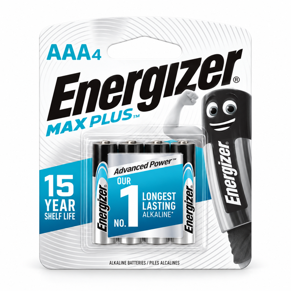 PIN ENERGIZER MAX PLUS AAA EP92 BP4