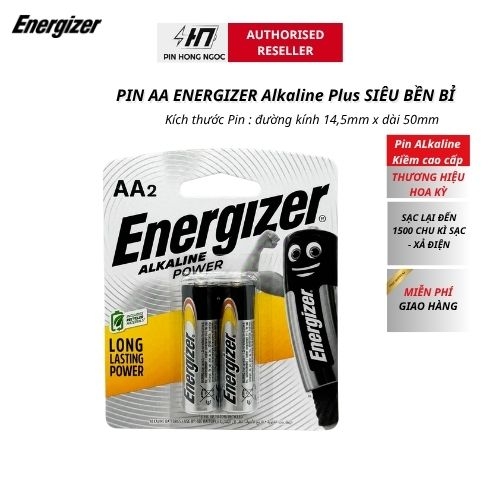 Pin Energizer AA Alkaline Power 1,5V chính hãng giá sỉ có hóa đơn VAT
