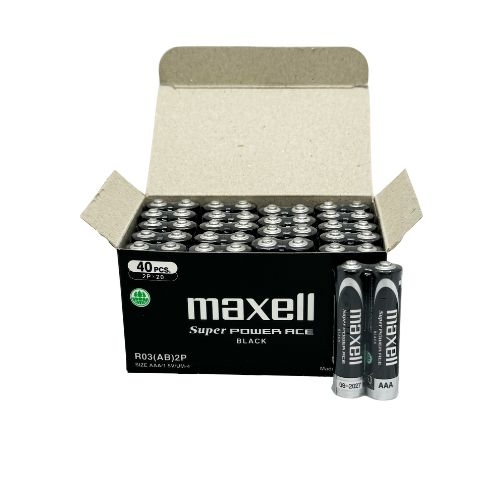 Hộp 40 Viên Pin AAA Maxell 1,5V R03 (AB) 2P