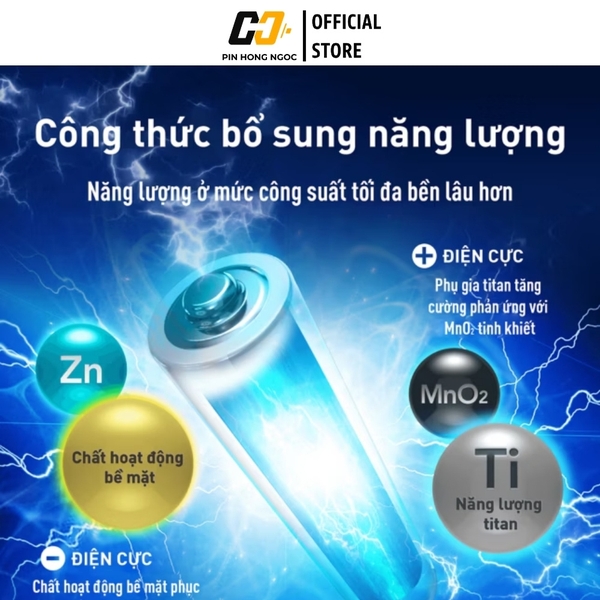 Pin Panasonic EVOLTA AAA Alkaline LR03EG/2B 1.5V – Thùng 96 Viên