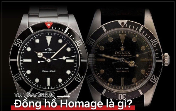 Đồng hồ HOMAGE có phải là hàng FAKE, REPLICA khác biệt nằm ở đâu?