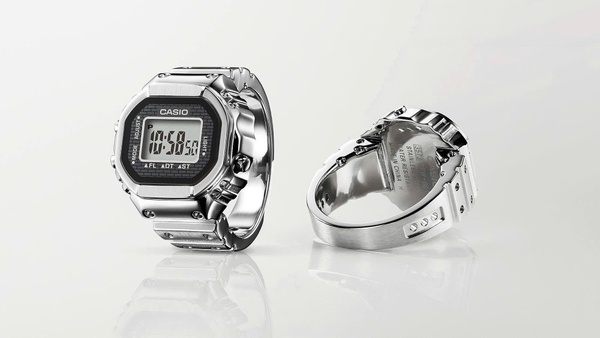 Casio CRW-001-1: Khi chiếc nhẫn trở thành một chiếc đồng hồ đeo tay thu nhỏ