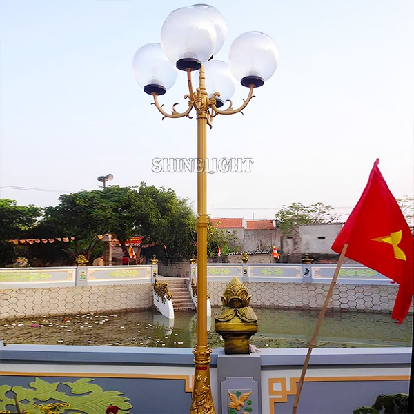 Cột đèn sân vườn BamBoo