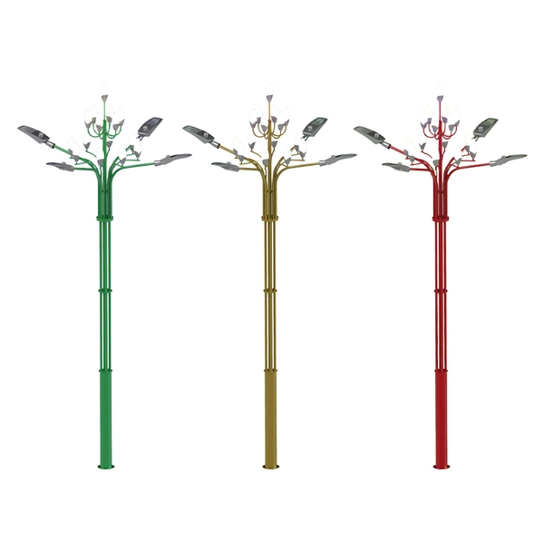Cột đèn công viên nghệ thuật SLLOTUS4