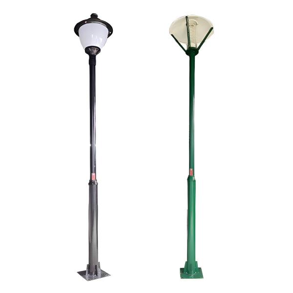 Cột đèn sân vườn giật cấp