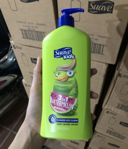 sua-tam-goi-suave-kid-532ml-chai-nho
