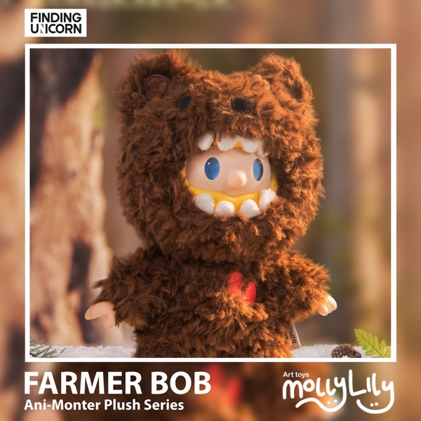 FINDING UNICORN FARMER BOB Ani-Monster Plush Series