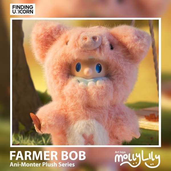 FINDING UNICORN FARMER BOB Ani-Monster Plush Series