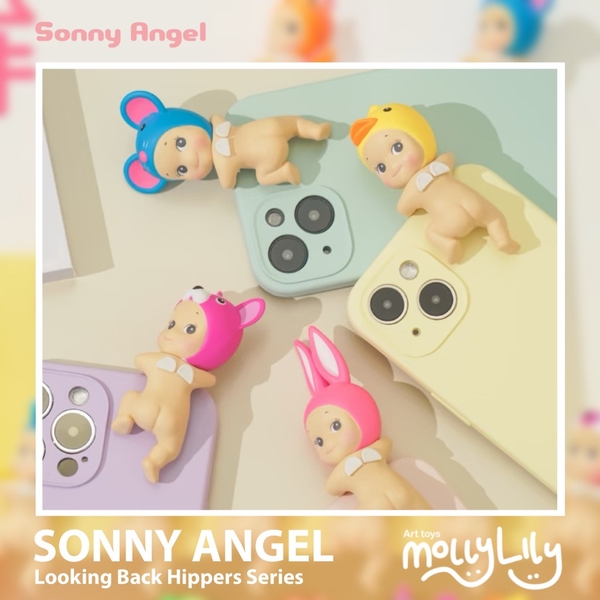 Hộp mù Blind box SONNY ANGEL Looking Back Hippers Series