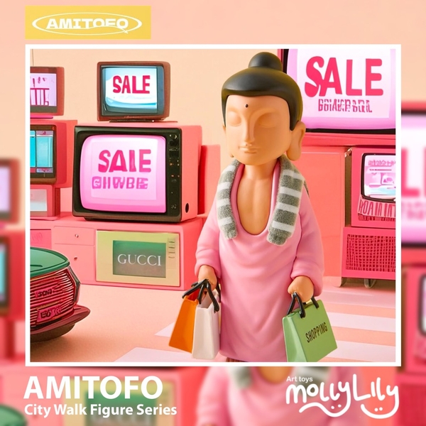 Hộp mù Blind Box AMITOFO City Walk Figure Series