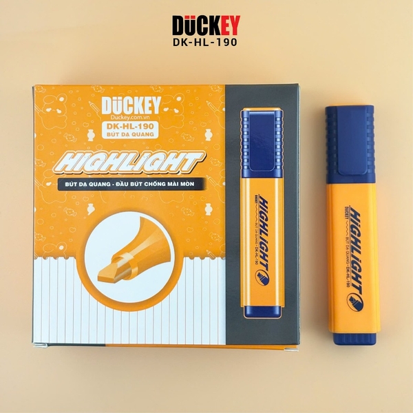 Bút nhớ - Bút Highlight DK-HL-190 thương hiệu Duckey Việt Nam