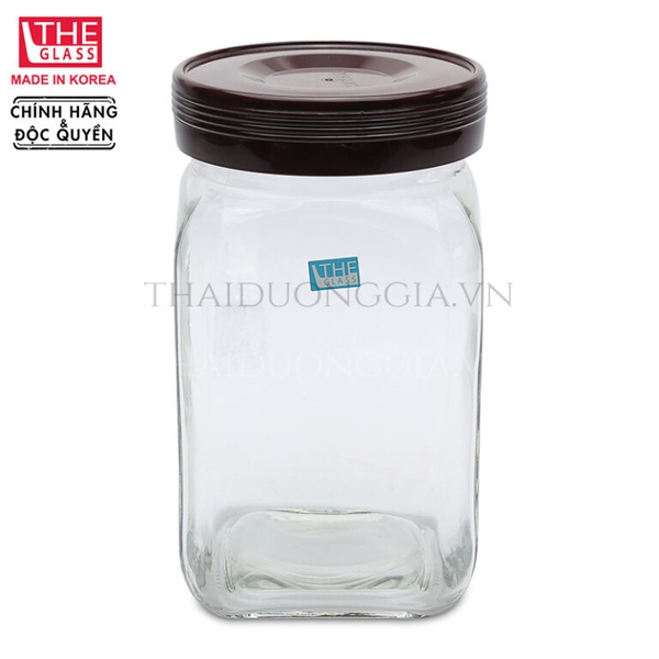 Bộ lọ đựng 3 chiếc-1375ml Hàn Quốc The Glass-GIA23AA