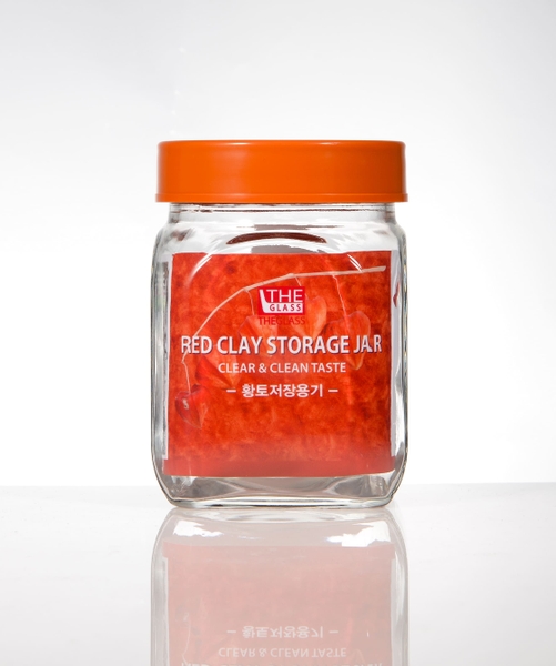 Lọ đựng thủy tinh chữ nhật 750ml, 1000ml Hàn Quốc The Glass