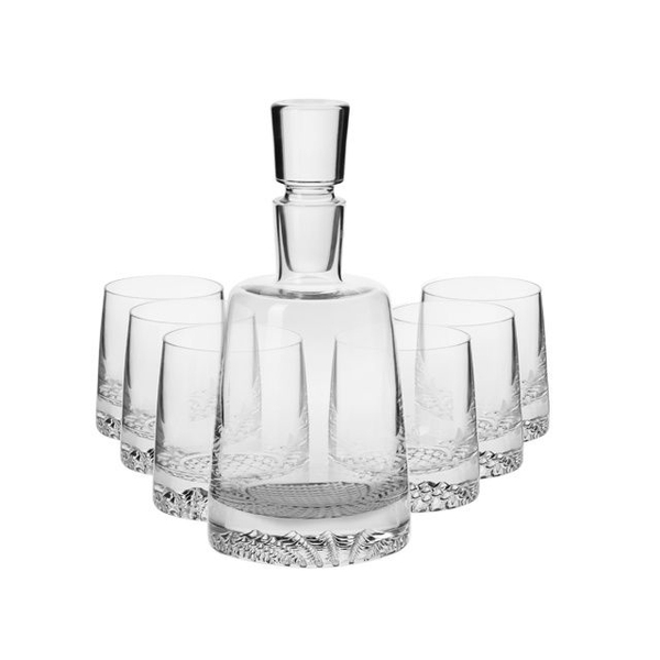 Bộ bình ly cốc rượu FJORD 1 Bình rượu 950ml + 6 cốc 300ml Ba Lan Krosno-786575