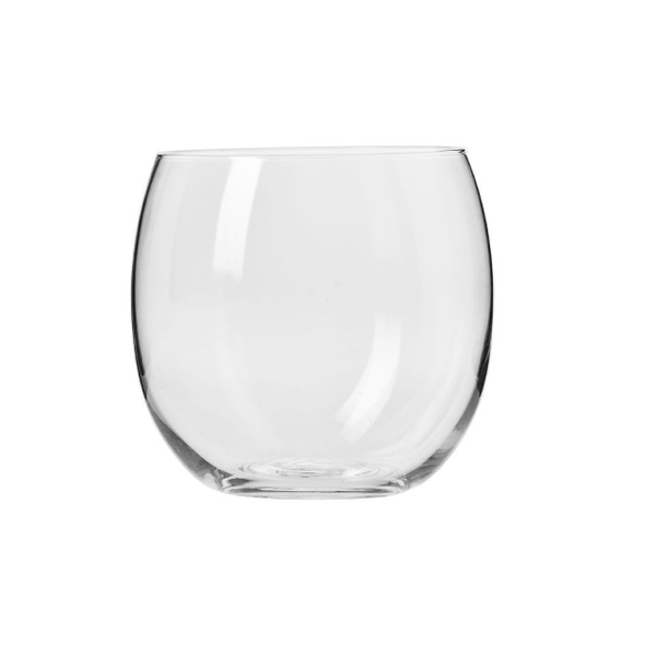 Bộ ly, cốc thủy tinh 6 chiếc  cao cấp dáng bầu thấp 410ml Ba Lan Krosno-795201