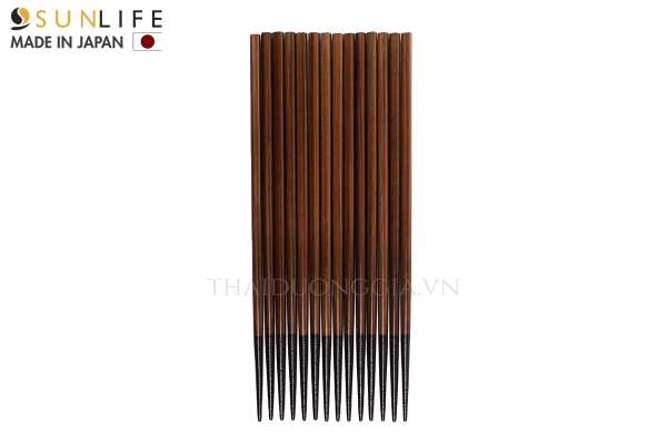 Vỉ 7 đôi đũa gỗ tự nhiên 23cm Nhật Bản Sunlife-319376