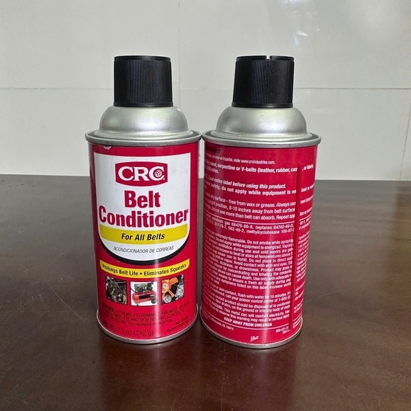 Chế phẩm chống ô xy hoá bề mặt cao su CRC (Belt Conditioner - 212g - Code: 05350)