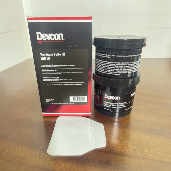 Keo đắp nhôm devcon 10610 aluminum putty (f)
