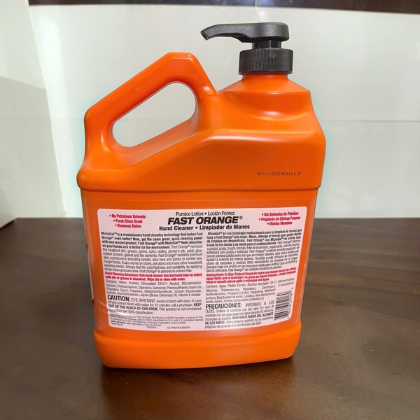 Kem rửa tay - 25218, Gall, PERMATEX® FAST ORANGE® Hand Cleaner (Pumice Lotion)