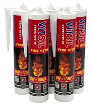 Keo chống cháy VIT-1F- dạng lọ 310ml 12 lọ/thùng