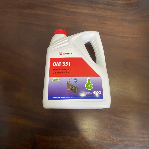 Nước giải nhiệt oat-green-Wurth 3.78L