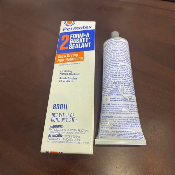 Keo bịt kín permatex 80011 - permatex 80011 form-a- gasket#2 sealant, 11oz
