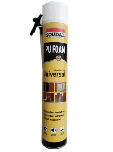 Ma tít trám khe-Universal Foam-800g (Gun and Hand)