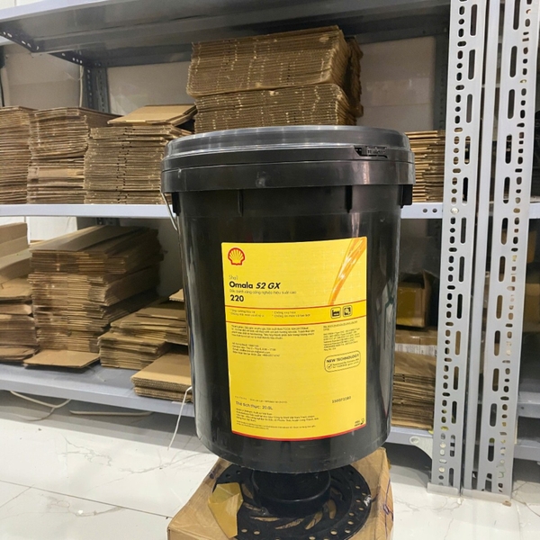 DẦU NHỜN - SHELL OMALA S2 GX220 - 20l/xô