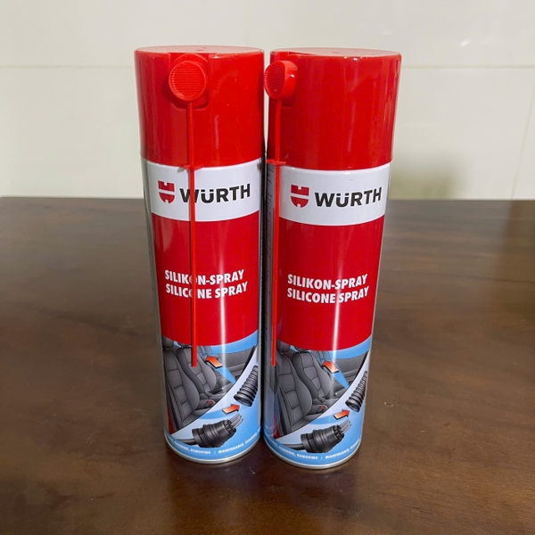 Dầu silicone bảo dưỡng đa năng Wurth 500ml
