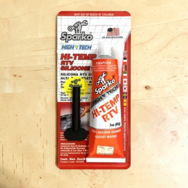 Keo Dán Ron Chịu Nhiệt Sparko Đỏ 85g Hi Temp