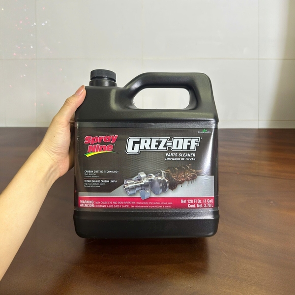 Chất làm sạch - spray nine 22701 grez-off heavy duty degreaser, 1 gallon