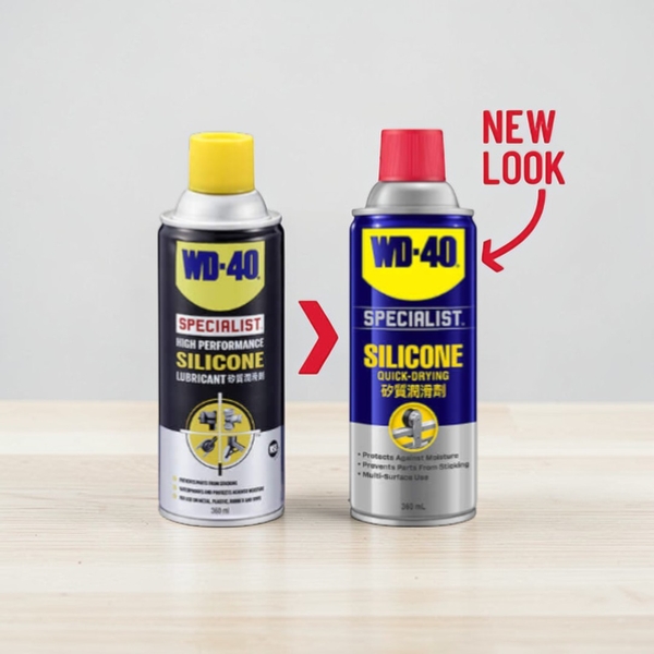 CHẤT BÔI TRƠN SILICON TÁC DỤNG CAO WD-40 360ml High Performance Silicon Lubricant