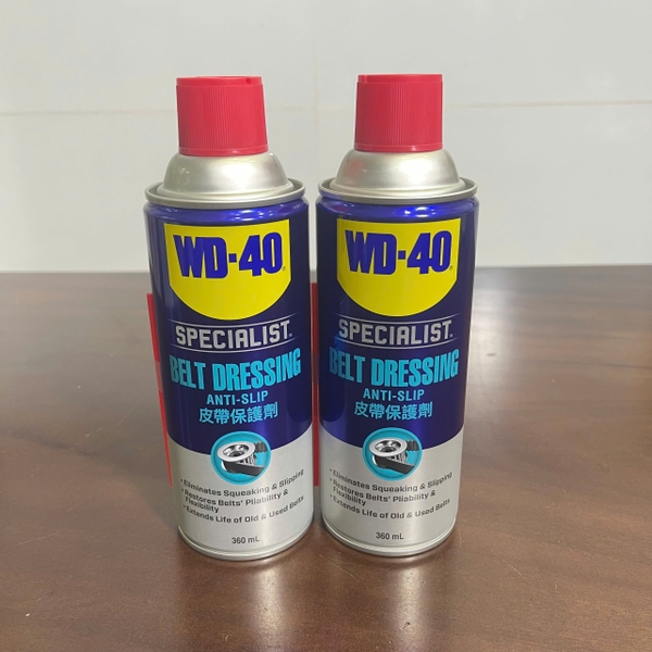 CHẤT BẢO DƯỠNG DÂY CUA-ROA WD-40 360ml Belt Dressing