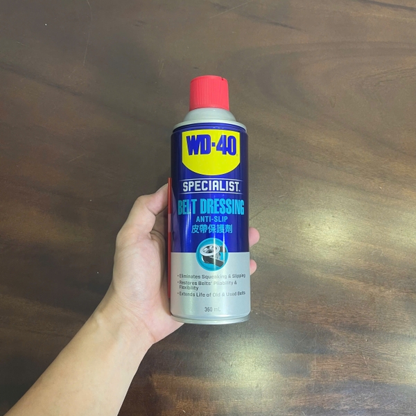 CHẤT BẢO DƯỠNG DÂY CUA-ROA WD-40 360ml Belt Dressing