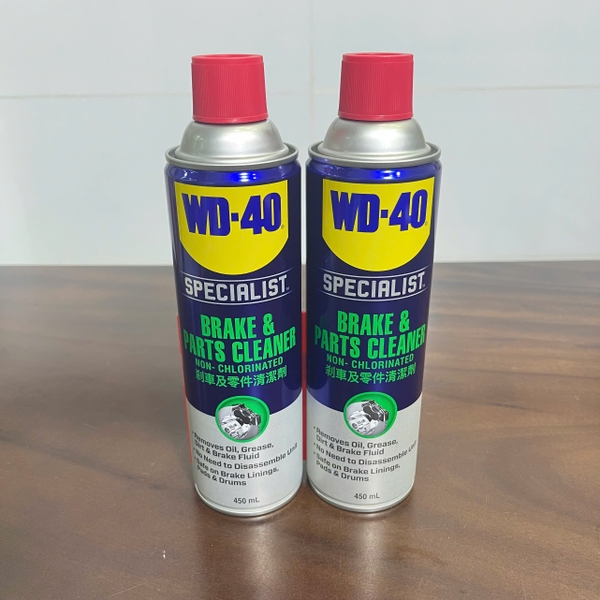 DẦU NHỜN LÀM SẠCH CỤM THẮNG( PHANH) WD-40 450ml Brake &Part Cleaner