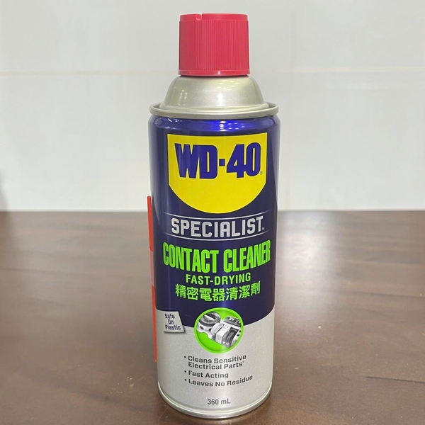 CHẤT LÀM SẠCH BỀ MẶT KHÔ NHANH WD-40 360ml Fast Drying Contact Cleaner