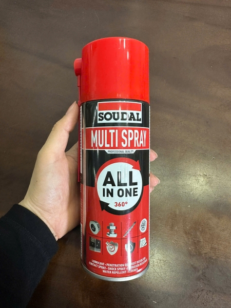 Xịt bôi trơn đa dụng Multi Spray - Soudal