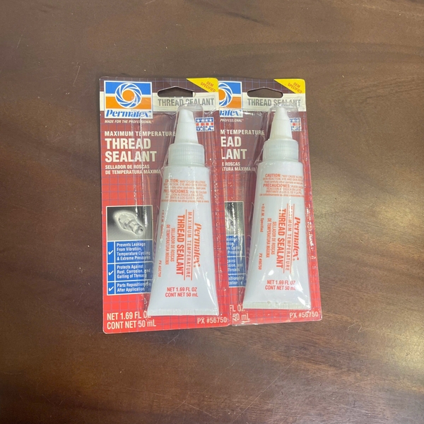 Keo Làm Kín Ren Chịu Nhiệt Độ Cao - 56750, 50ML, Permatex® Maximum Temperature Thread Sealant