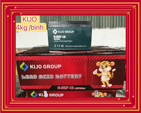 ẮC QUY XE ĐIỆN 48V12AH KIJO CAO CẤP (BỘ 4)