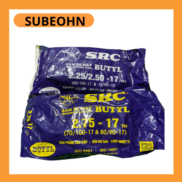 Săm Xe Máy Cao Su Butyl 225/250-17 và Săm 275-7 - Lựa Chọn Tốt Nhất Cho Xe Dream, Wave, RS và S110!